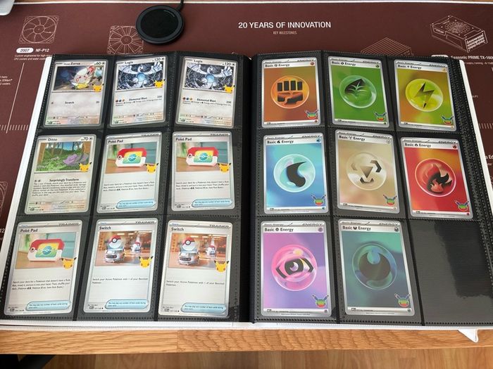 Pokemon 30th Celebrations Binder - Loaded with Cards