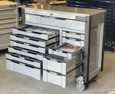 Manarola 12 Drawer Tool Box - Fully Loaded With Tools