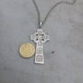 sterling cross and chain Image 6