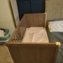cot bed with 2 mattress Image 2