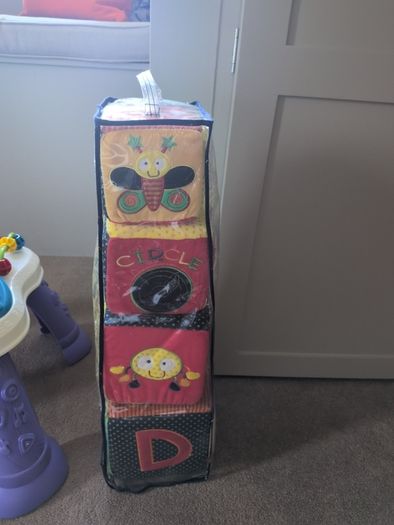 Soft Toy Stacking Cubes