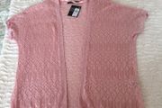 BNWT Cute Pink Short Sleeve Cardi size XS