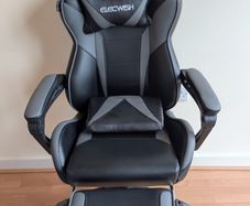 ELECWISH Gaming Chair with Footrest Quick Sale
