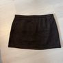Brown Check Mini Skirt Image 2