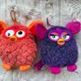 Hasbro Furby Famosa 2013 Purple / Pink and Orange Used Please look at the pictures Image 2