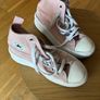 Dusty pink converse high tops Image 2