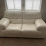 Leather sofa and armchair Image 2