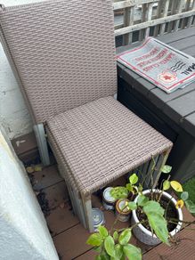 4 garden chairs