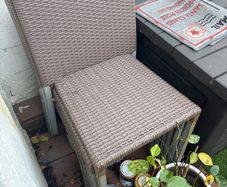 4 garden chairs