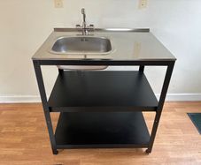 Outdoor sink unit