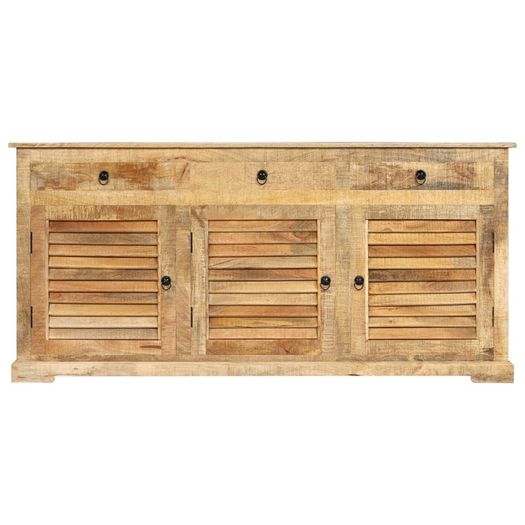 Side Cabinet 170x38x80 cm Solid Mango Wood