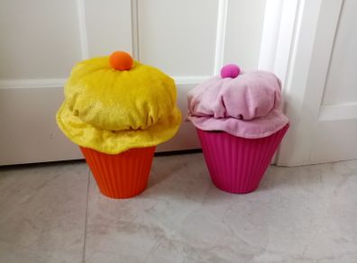 Little Miss Muffin dolls X 2,large and soft.