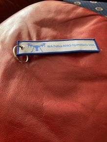 Western Australia Police Air Wing - Drone Pre-flight safety tag + keyring