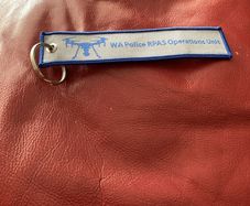 Western Australia Police Air Wing - Drone Pre-flight safety tag + keyring