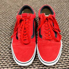 Red Vans Old Skool Size 8 (EU 42)