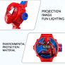 New 3D Projection Spiderman Children Watches for Kids Boys Girls Digital Clock School Student Gift Image 3