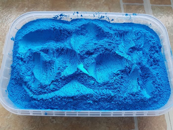 Pigment powder for epoxy resin