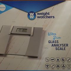 Weighwatchers Ultra Slim Glass Analyser scale
