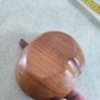 Vintage Apple Bowl, Wood Shape Image 6