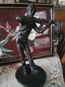 Another Coldcast Bronze Figurine of a Fiddle Player
