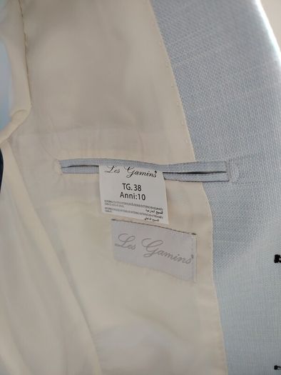 Blue suit jacket