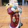 Christmas Santa Victorian Style Ceramic Tea Light holder Image 2