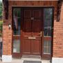 Timber front door and side panel frame Image 2