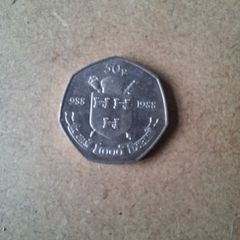 millennium 50 pence