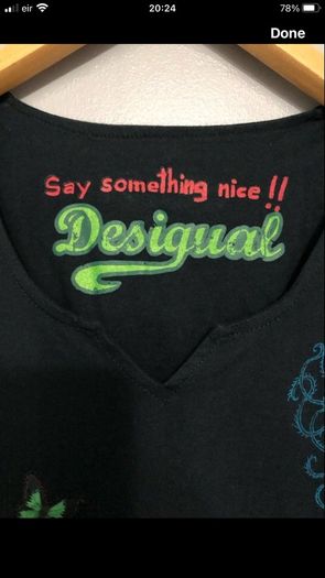 Ladies never worn top size L
