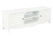 TV Cabinet White 120x30x40 cm Wood