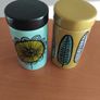 Two Freda earthenware retro style spice jars Image 6