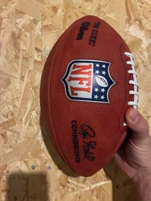Wilson The Duke Official NFL Leather Game Football - Unused