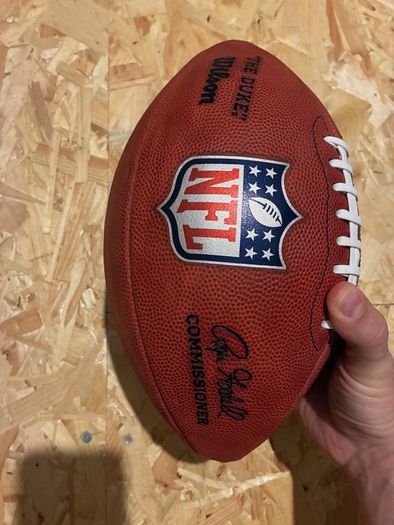 Wilson The Duke Official NFL Leather Game Football - Unused