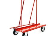 Panel trolley up to 800 kg for transporting drywall walls, wood and plasterboard with 4 wheels