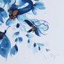 Original Watercolour Floral Painting Image 2
