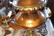 A Large Antique Copper Samovar late 19th Century