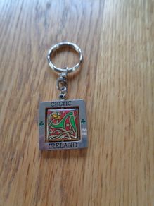 Vintage Celtic Ireland Keyring for Sale