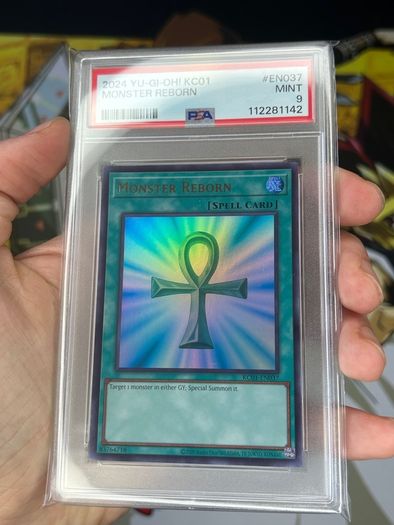 YuGiOh! Monster Reborn PSA 9 | KC01 Japanese Art in the TCG