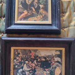 Miniature oil paintings roughly 6 x 8 inches