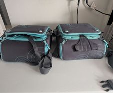 munchkin travel booster seat for restaurant etc.