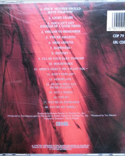 Robert Palmer - Don't Explain CD