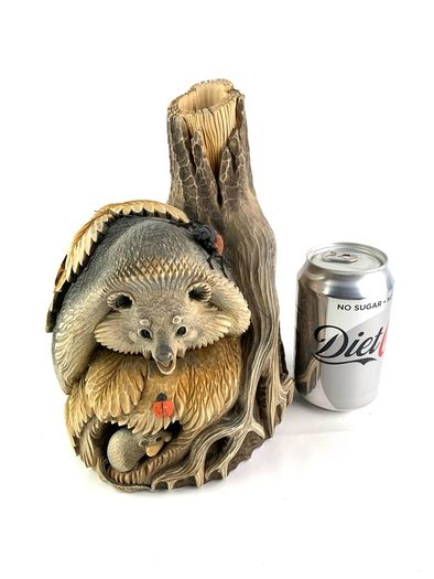 Wooden carving Hedgehog