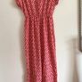 Bnwts Red ditzy print summer jumpsuit size M 12 includes post Image 5