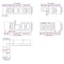 11 Piece Kitchen Cabinet Set Black Image 8