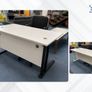 20 X 1400MM Office Desks - 2 Options Image 2
