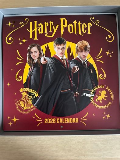 Harry Potter gift set calendar, A5 diary, pen 2026