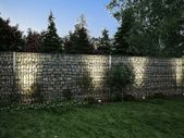 2D Gabion Fence Galvanised Steel Silver & Greyu