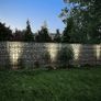 2D Gabion Fence Galvanised Steel 2.008x1.03 m 6 m (Total Length) Silver Image 3