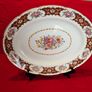 Large, beautiful oval serving platter by Arklow Pottery (Larne pattern / No. 2384) - Vintage from Ireland Image 3