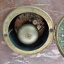 Ornate Antique rose Marble Mantel Clock circa 1900s Working Beautiful Image 9
